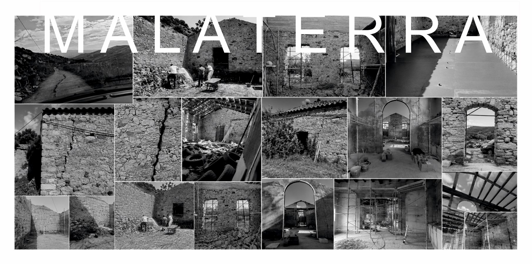 La masseria prima del restauro